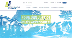 Desktop Screenshot of justicedeproximite.qc.ca